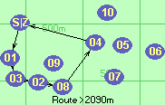 Route >2090m