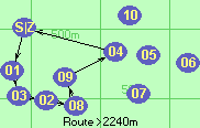 Route >2240m