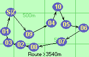 Route >3540m
