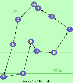 Route >5550m  Fah