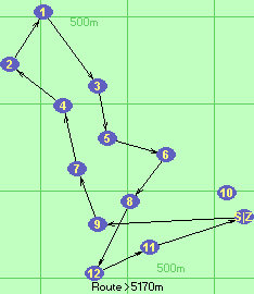 S-9-7-4-2-1-3-5-6-8-12-11-Z